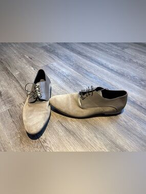 Men’s Hugo Boss Italian Made Leather Derby Dress Shoe 42.5